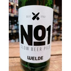 Welde No1 Slow Beer Pils